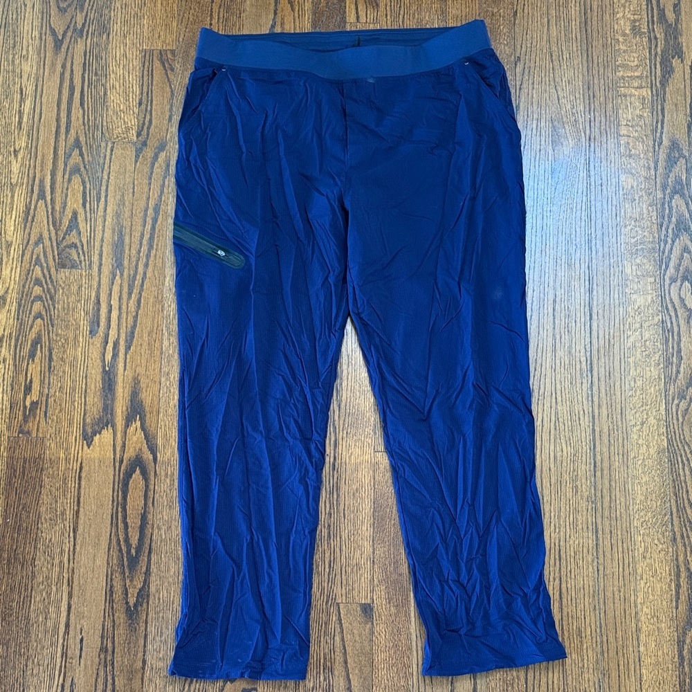 FL2 Men's XL Navy Sweatpants with Zipper Pocket Workout Active Outdoor